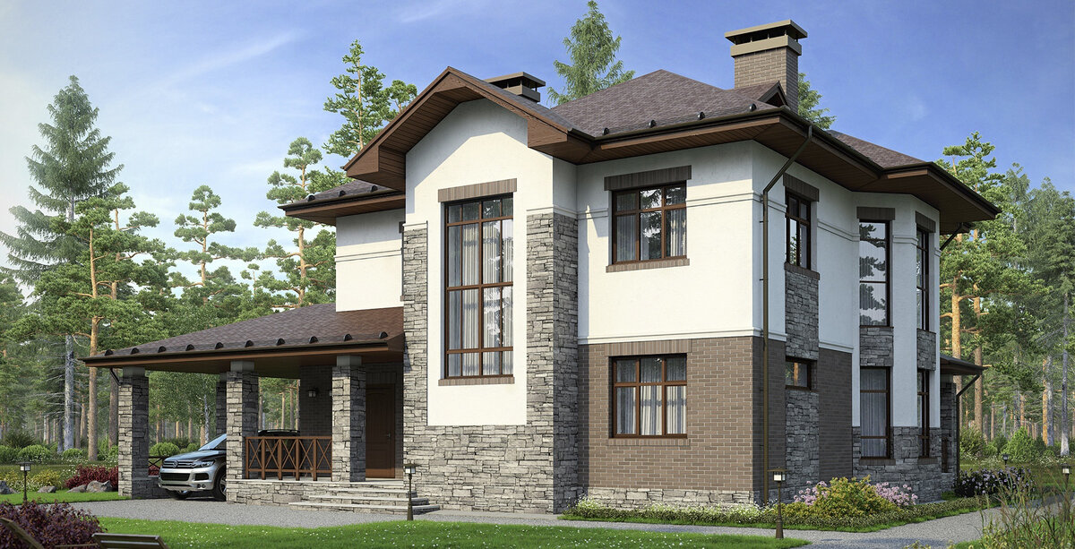 «Эсти Хаус» Проект дома - М-163
