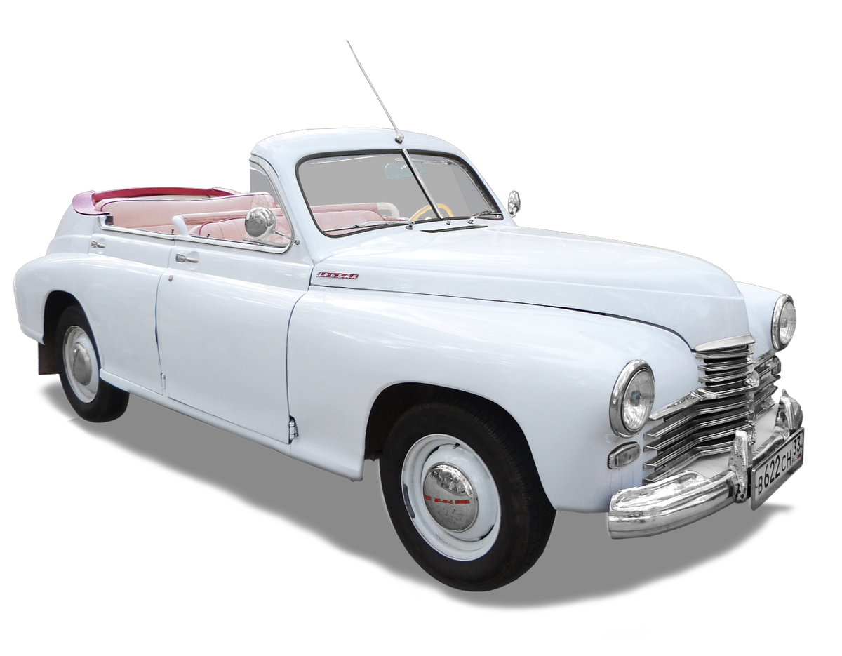 Победа-кабриолет - фото по лицензии pixabay.com