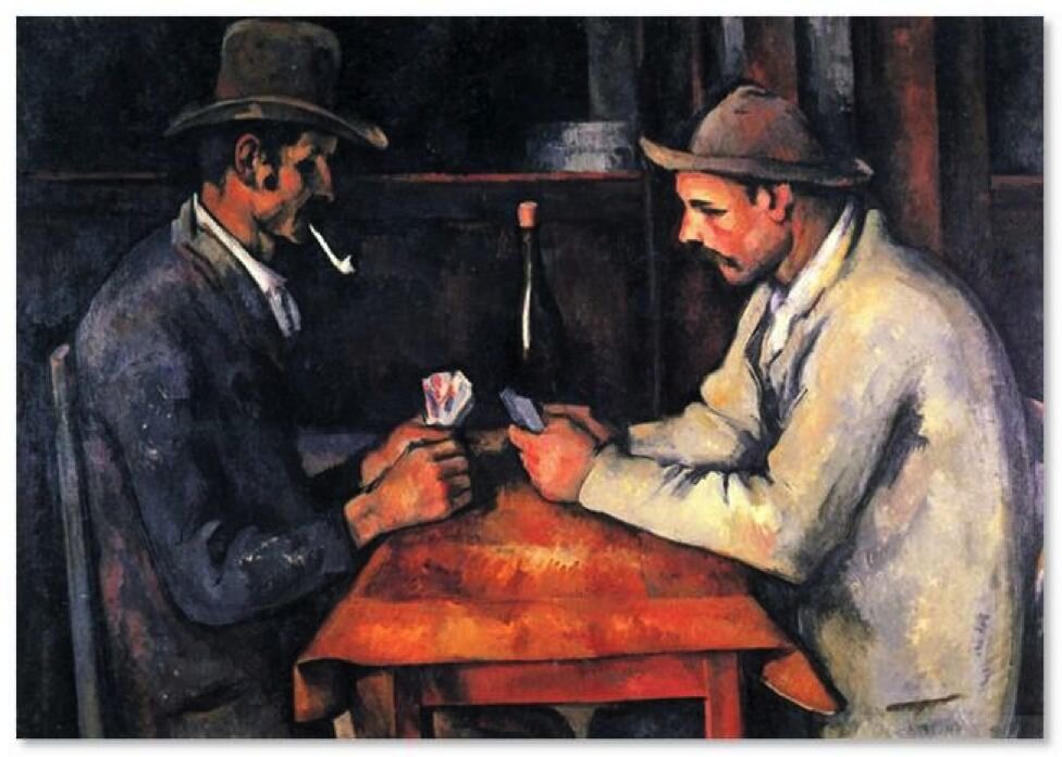 Два "маленьких" человека во время игру чувствуют свою величественность и значимость.