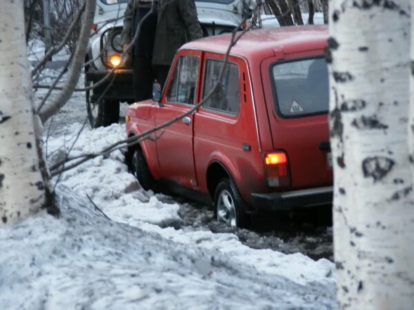 Тут ходят автобусы, кстати.