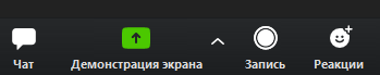 Кнопка записи