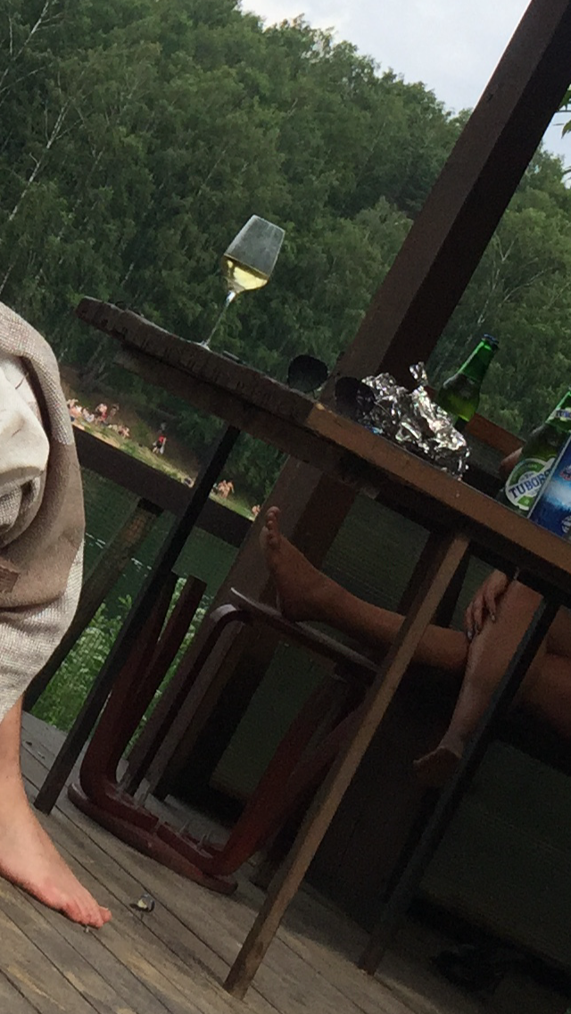 Как вам ? Разницу видно с одним и другим берегом ... 