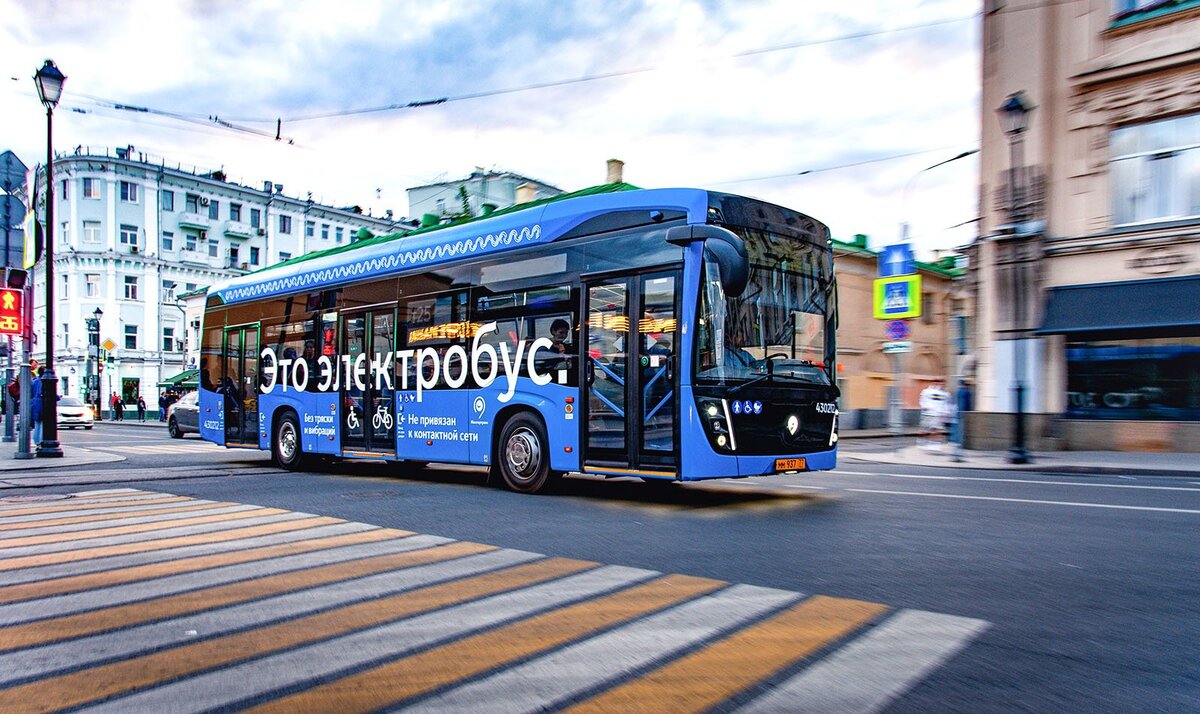 Электробус в Москве