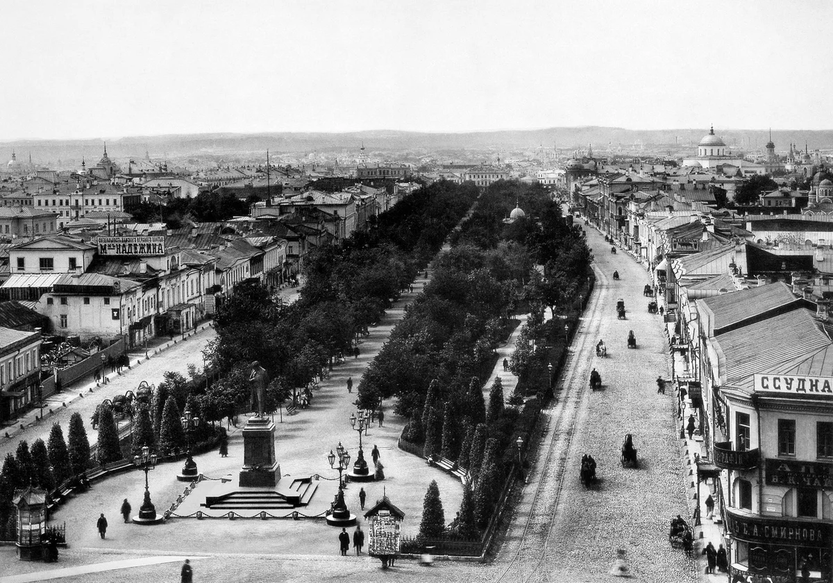 москва в 1890 году