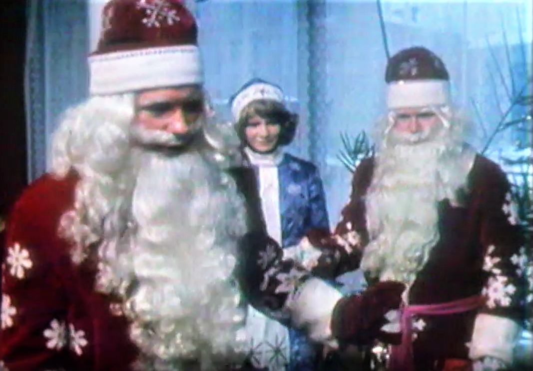 Кадр из программы "Мир встречает Новый год" (1978)