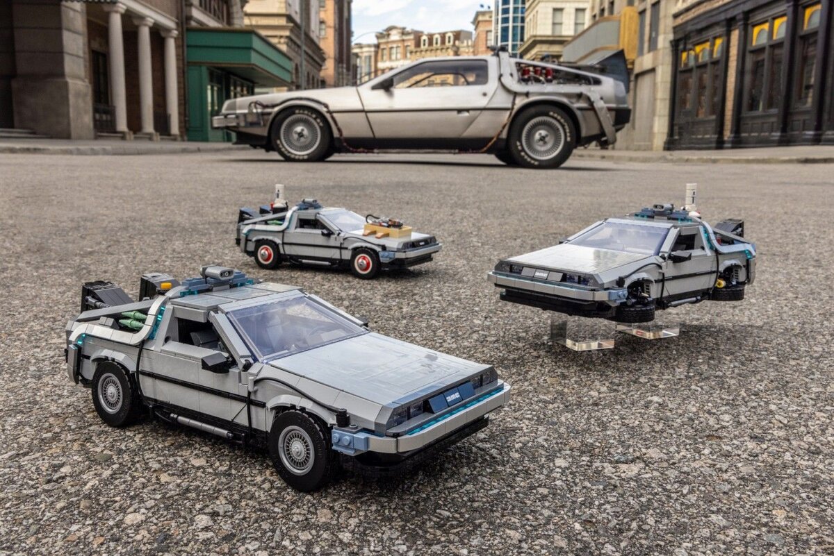 Потрясающая презентация нового набора LEGO DeLorean | Bricker street | Дзен