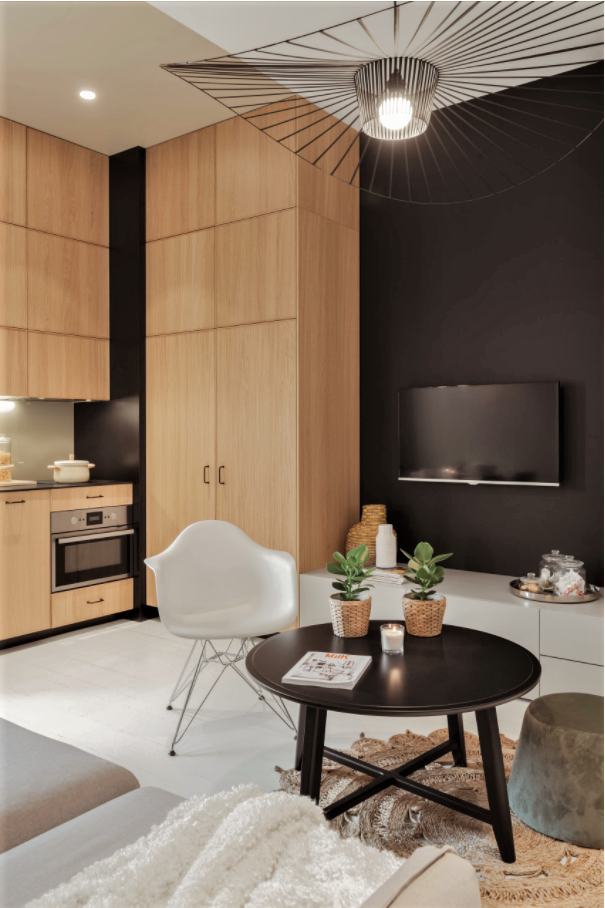 Молодая пара сделала очень стильный ремонт в \"двушке\" площадью 38 кв ...