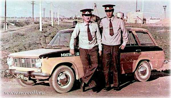 Трудно говорить о массовости Ваз 2102 в советской милиции, однако они однозначно там были - свидетельство тому приведенное фото. 