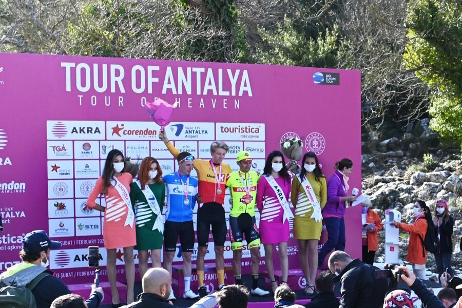 Подиум Тура Анталии в 2022 году. Фото: Tour of Antalya