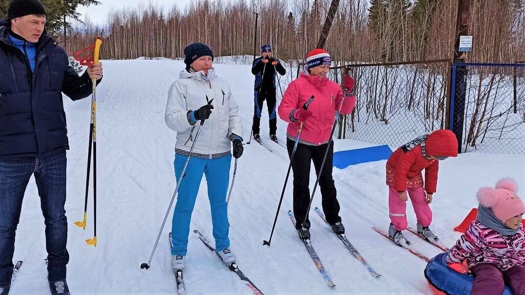    В Нижневартовском районе пенсионеры готовятся к «Лыжне России»