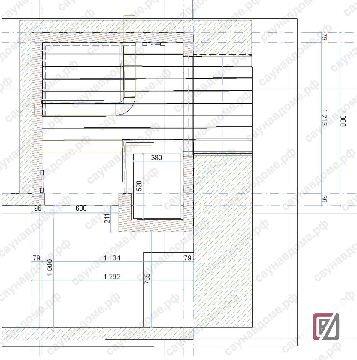 План сауны в тюмени