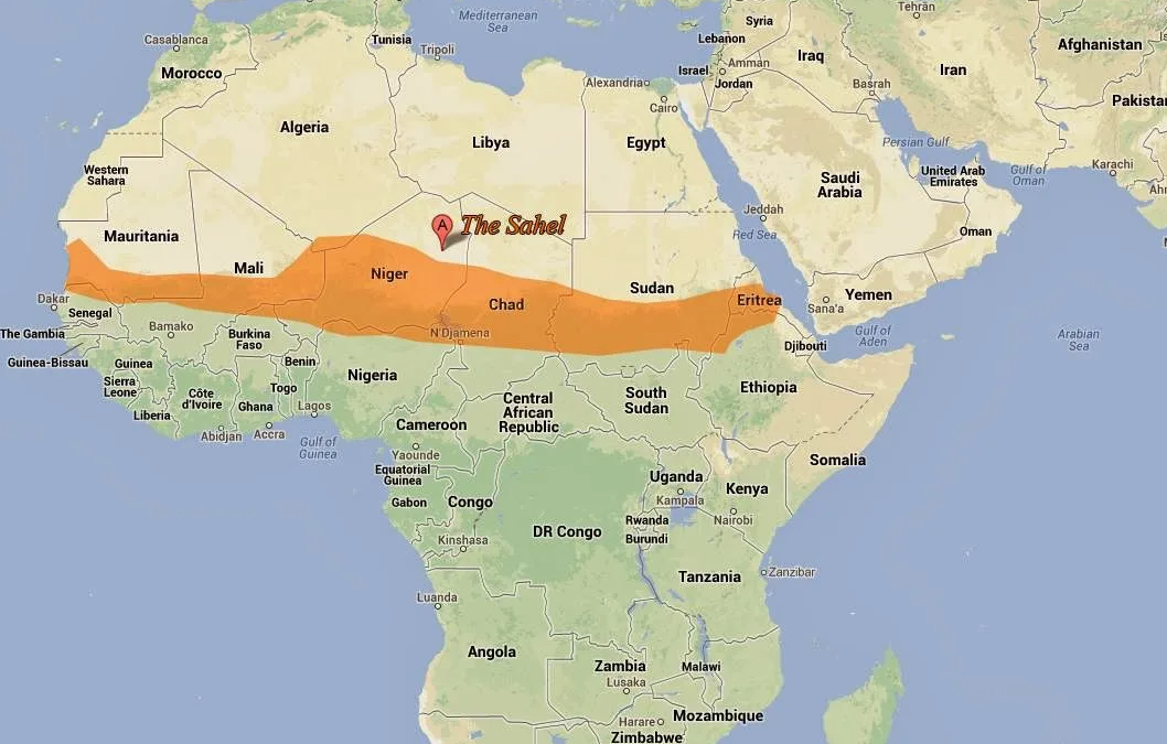 Зона сахель страны. Сахара Сахель. Государства в зоне Сахеля. Зона Сахеля в Африке на карте. Сахельская зона в Африке.