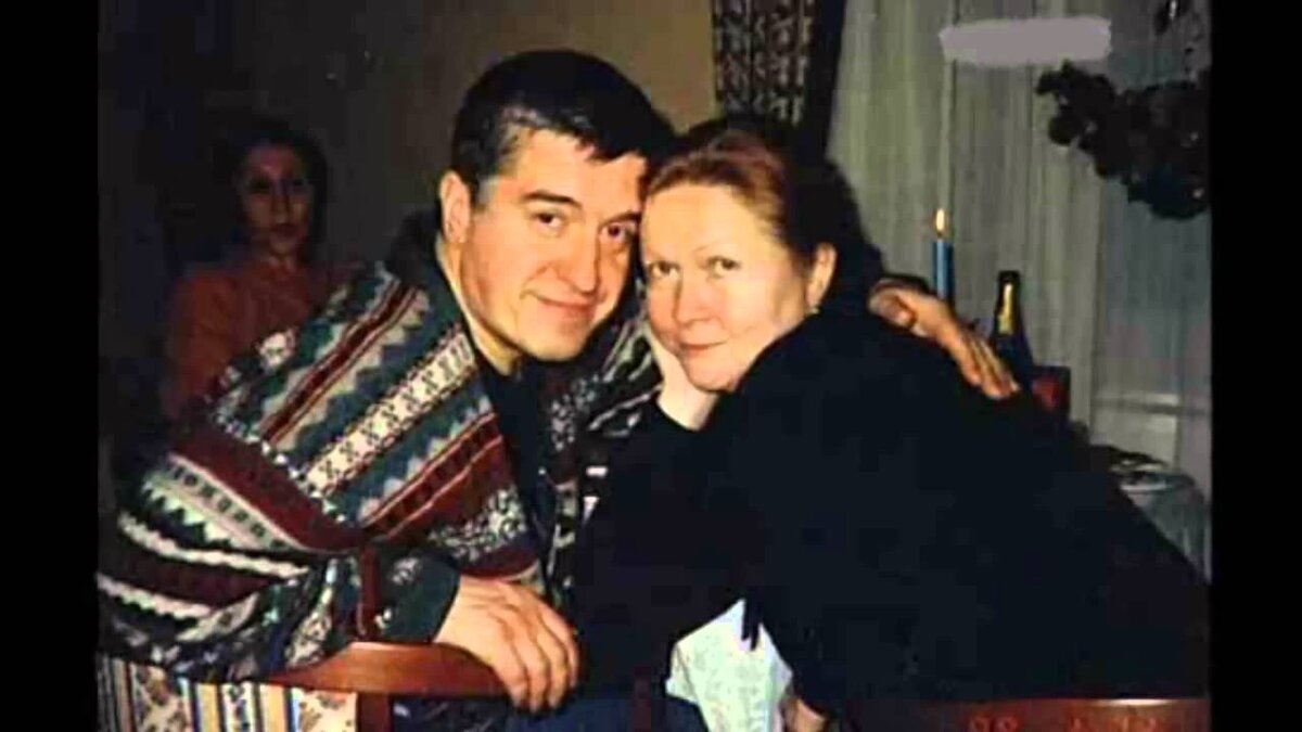 Наталья Гундарева с мужем Михаилом Филипповым
