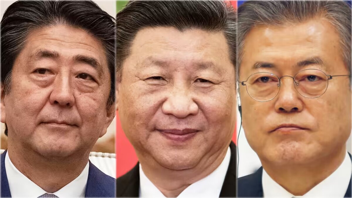 Политики Японии, Китая и Южной Кореи