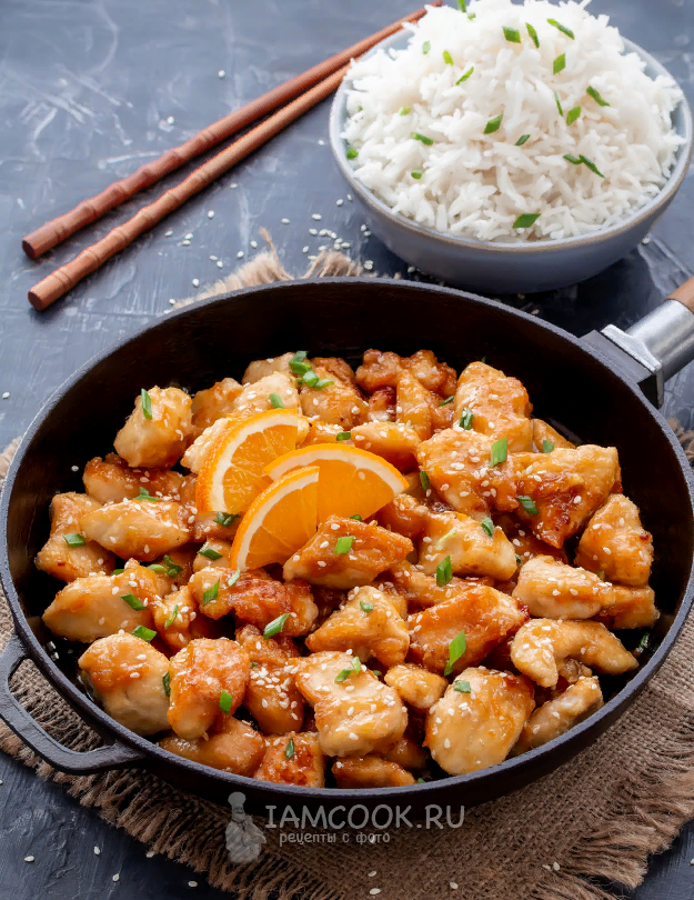 Апельсиновая курица - популярное блюдо азиатских ресторанов, которое можно легко повторить в домашних условиях. Получится даже вкуснее