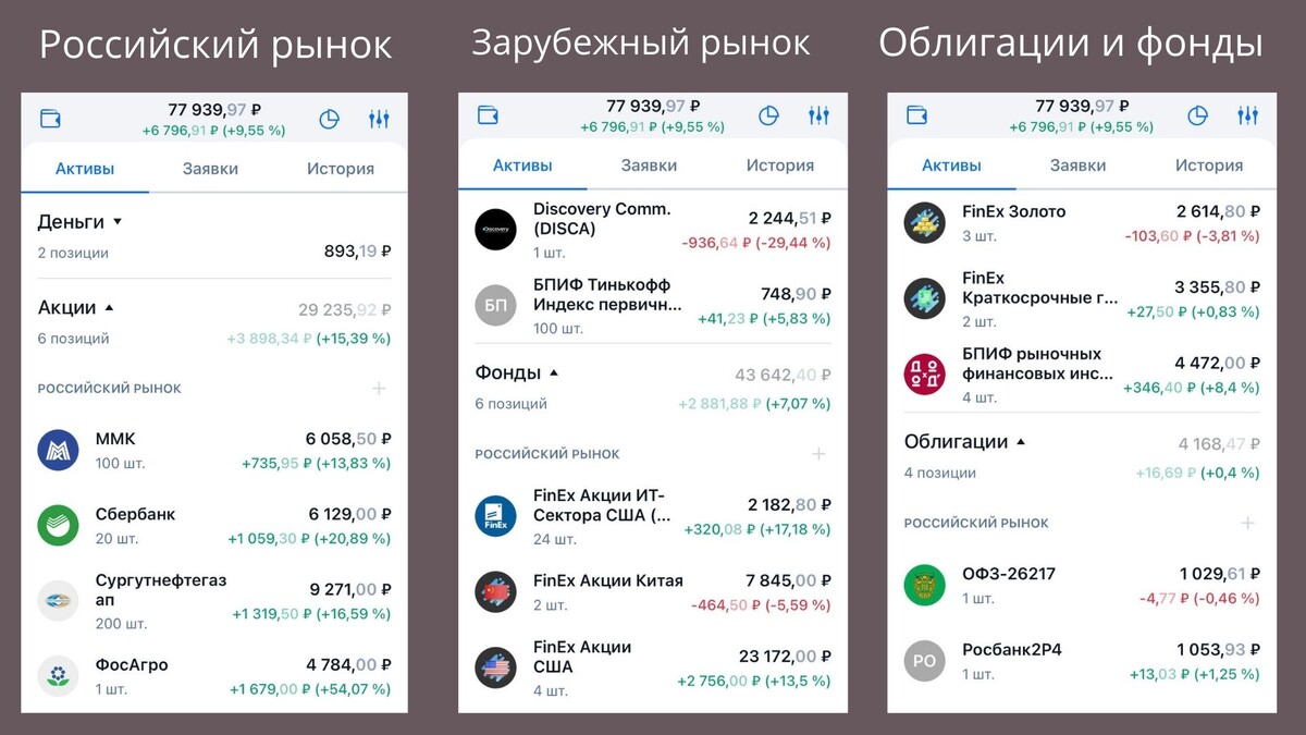 Скрин портфеля