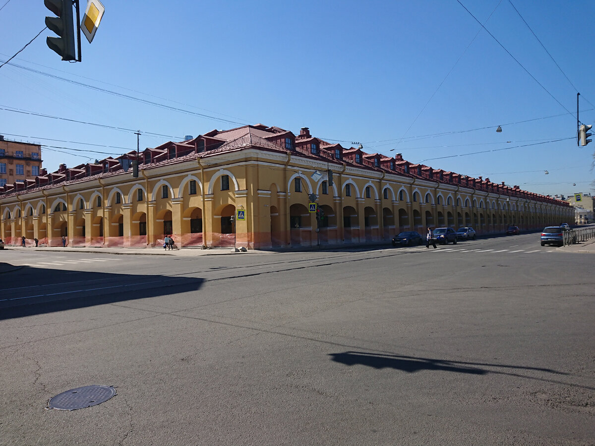 Санкт-Петербург, Семимостье, Никольские ряды.
