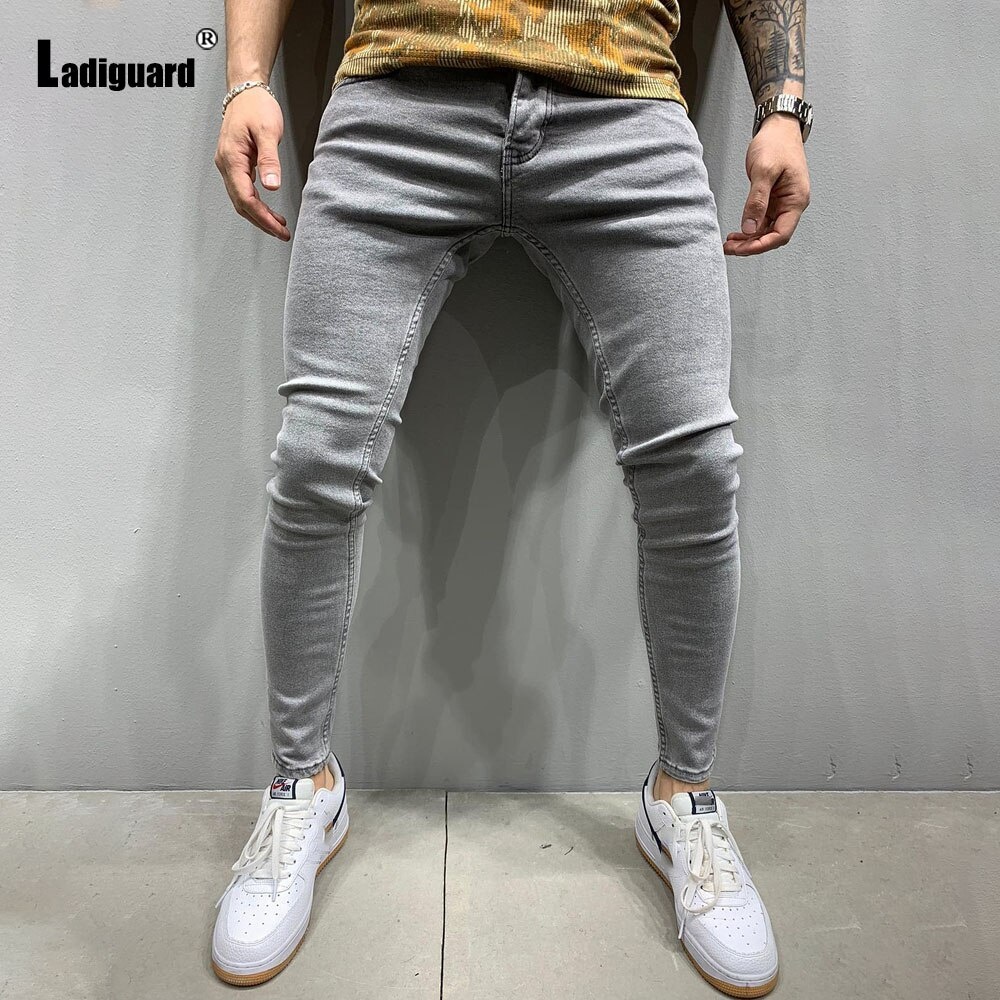 Мужские зауженные джинсы