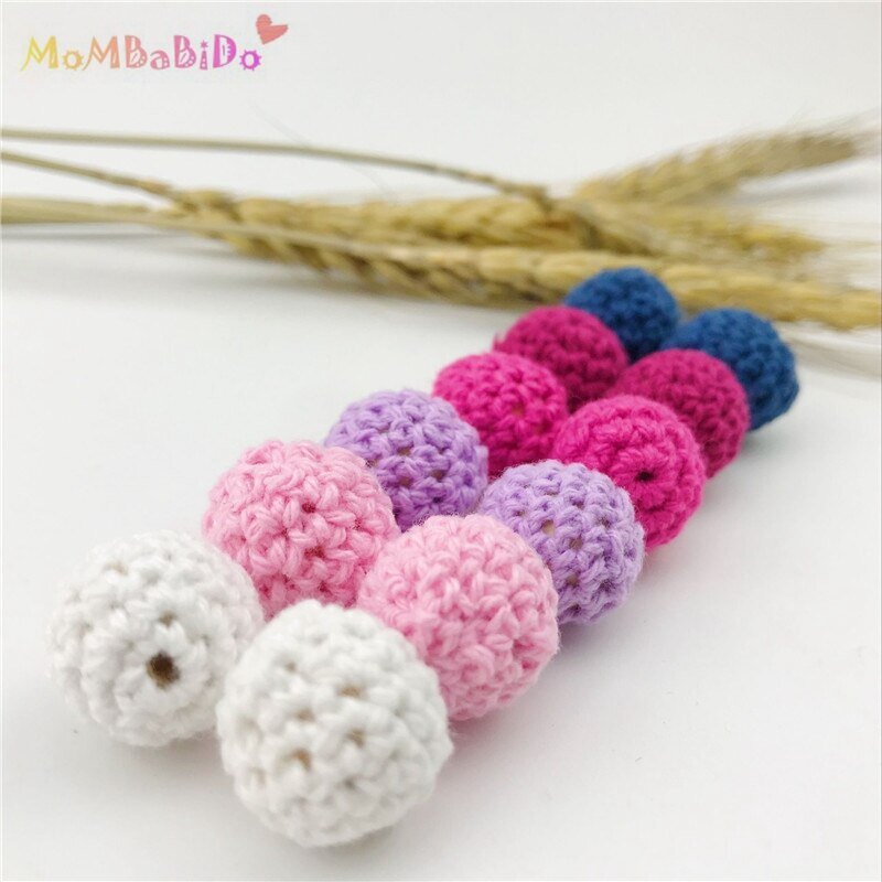 Вязаные шарики для детей