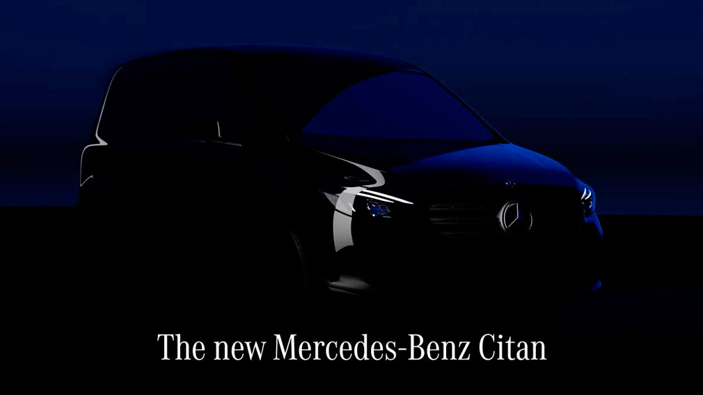 Тизер нового Mercedes-Benz Citan