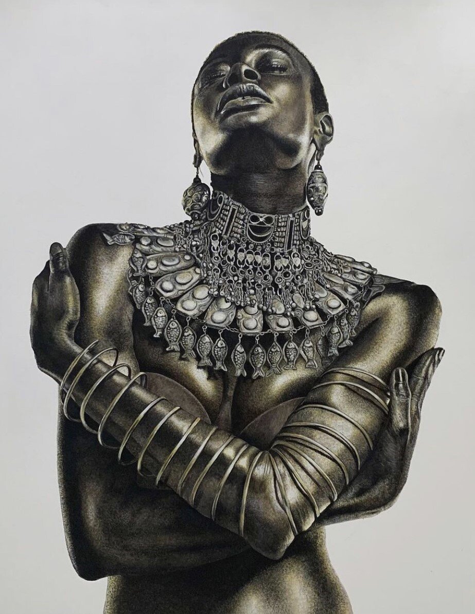 Грищенко Елена. Энергия тишины (холст, акрил, 100*130см, 2021). Ученик школы Арона Оноре