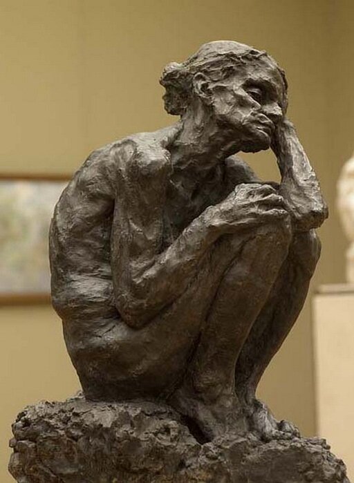 Голубкина. Старость. 1898]