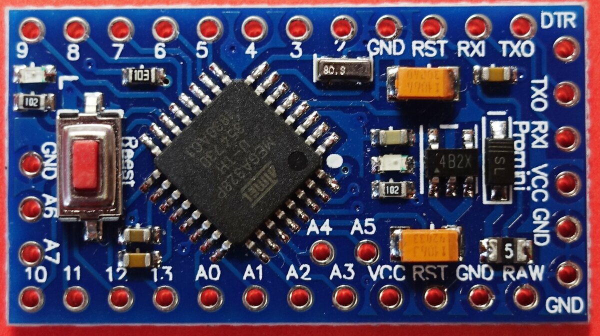 Arduino Pro Mini 328P 3.3V 8 МГц 