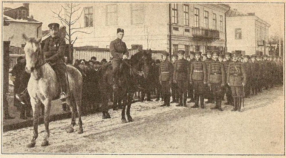 Добровольцы Пулавского легиона, 1914 г.