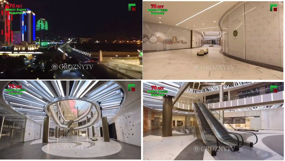 "Все ярче огни любимого города, все богаче и красивее инфраструктура, все больше масштабных объектов". Из инстаграма Рамзана Кадырова