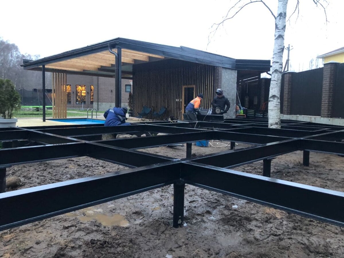 Свайный фундамент