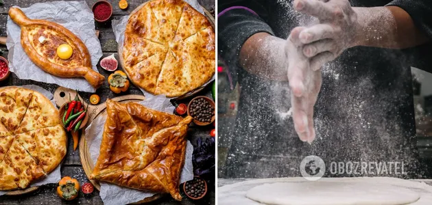 Приготовление грузинской выпечки