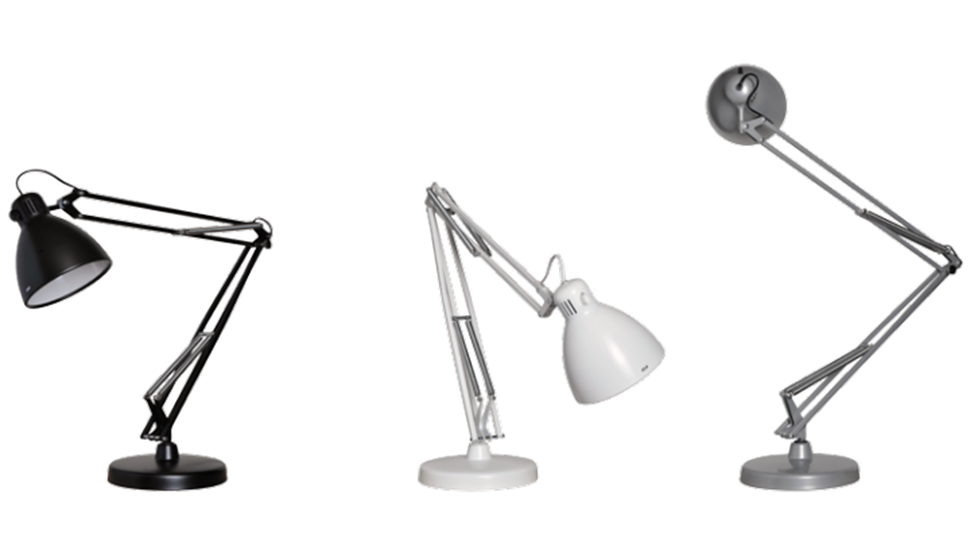 Легендарная настольная лампа Luxo L-1. Источник фото: glamox.com