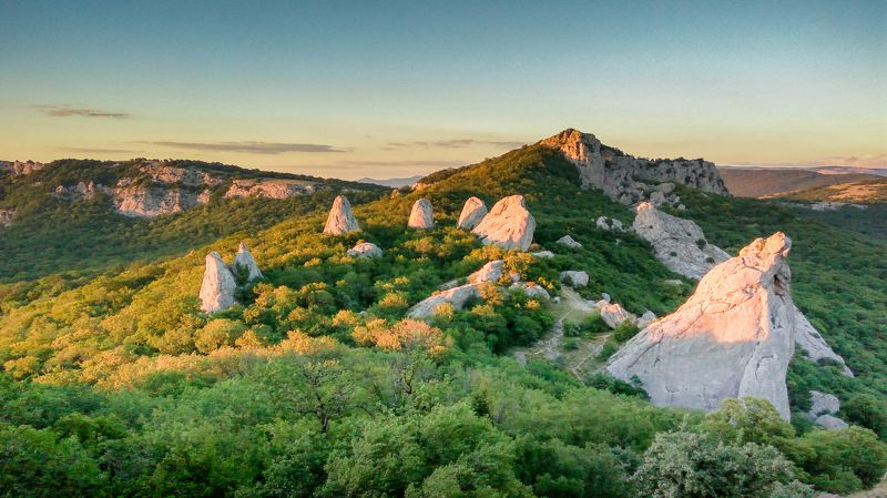 Храм солнца гора Форос