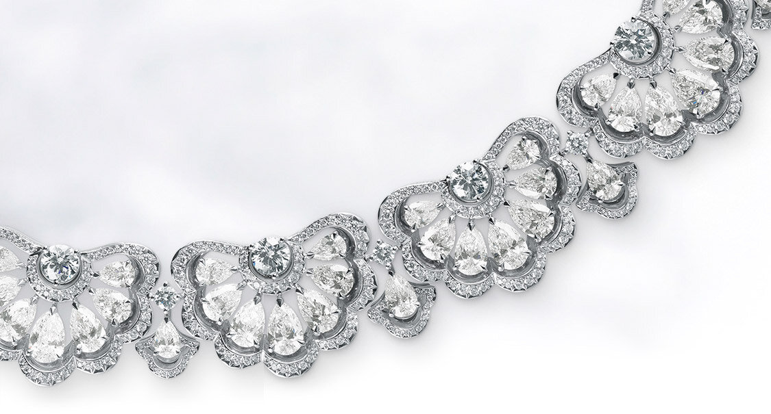 Коллекция высокого ювелирного искусства от бренда Chopard, вдохновлённая кружевом. 