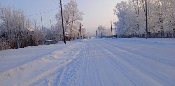 У нас зима, весной еще не пахнет