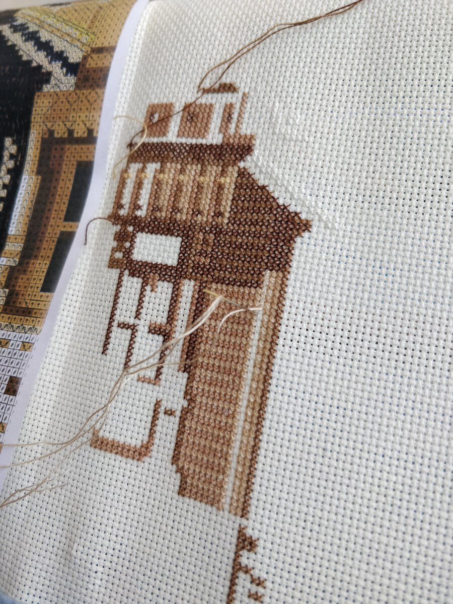 Моя вышивка.... Интересно когда закончу?