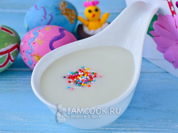 Основные ингредиенты для глазури: