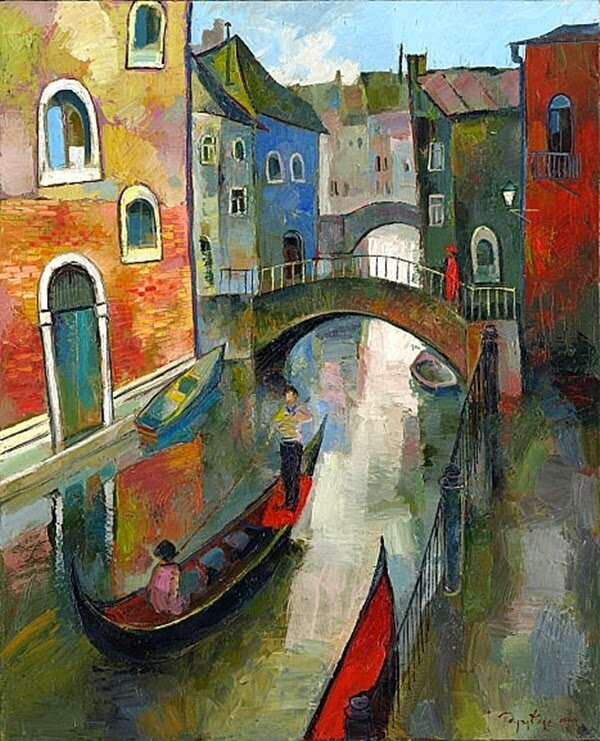 Мурман Кутчава (р. 1962 г.). Венецианский пейзаж