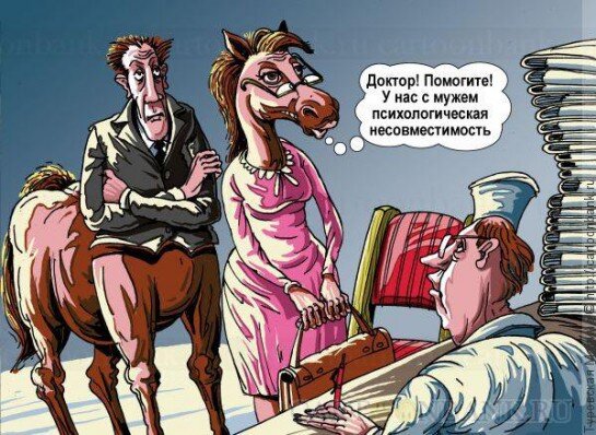 Карикатура чужая. Но очень понравилась :-)  Иллюстрации из общедоступных и бесплатных интернет-ресурсов