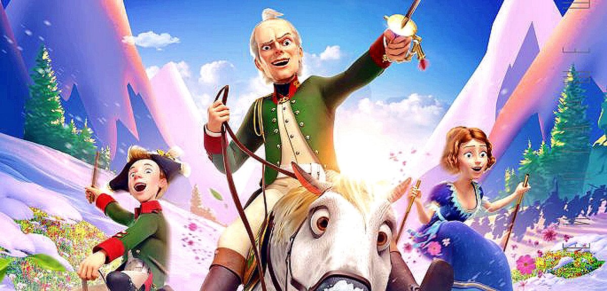 Постер к мультфильму "Суворов. Великое путешествие". Фото из открытых источников 