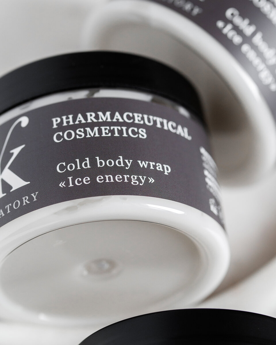 Холодное подтягивающее обертывание для тела, 300 ml