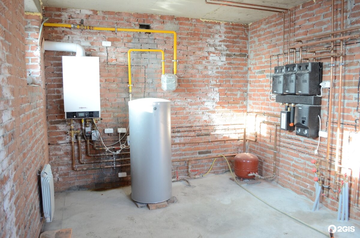 Отделка котельной: оштукатурить с покраской или выложить кафелем. Мой ...