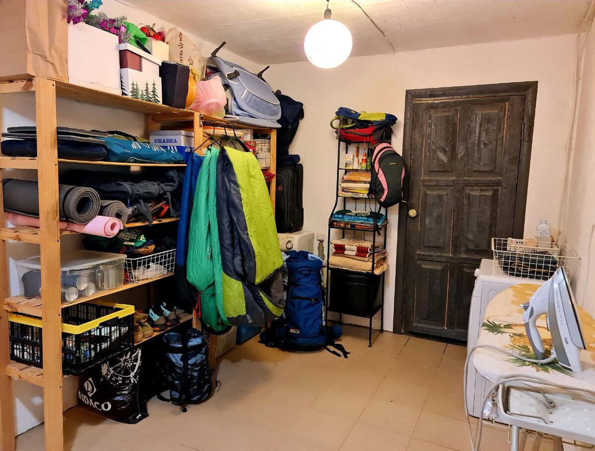 Полуподвальное помещение в доме