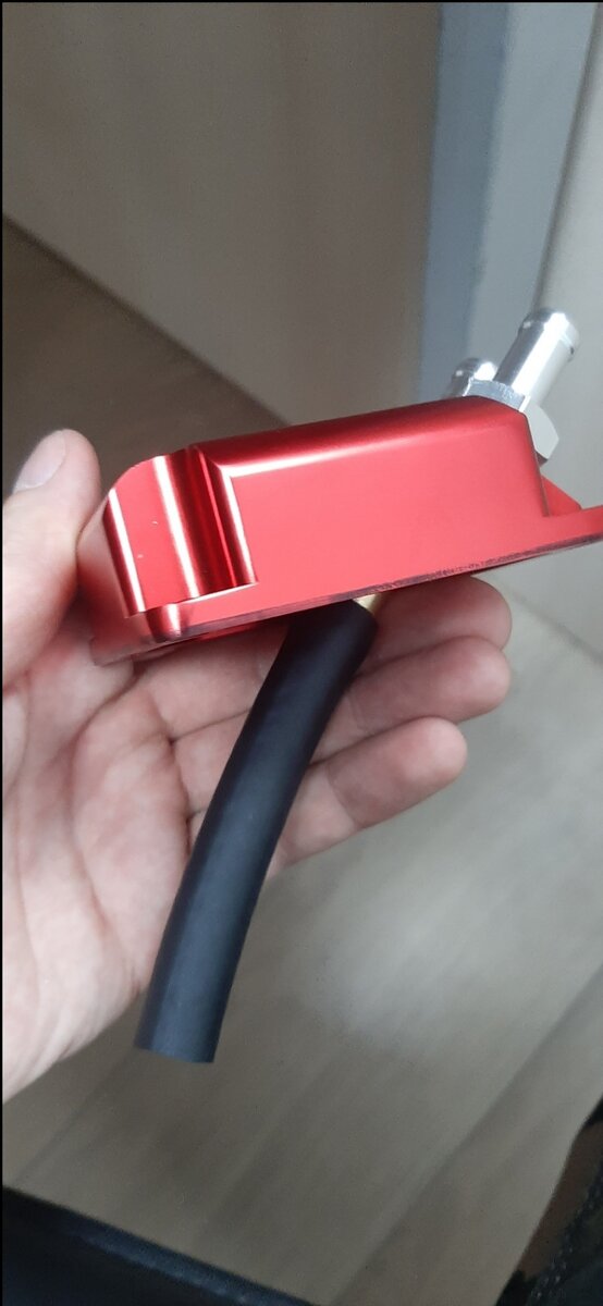 Удлинение шланга(удлинняется тот что идёт от клапана рециркуляции(он же входной))чуть дальше середины маслоуловителя