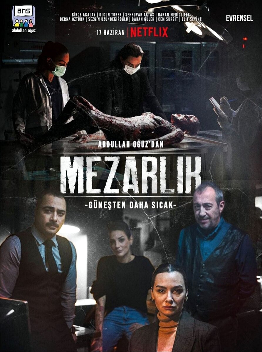 Афиша к сериалу "Кладбище