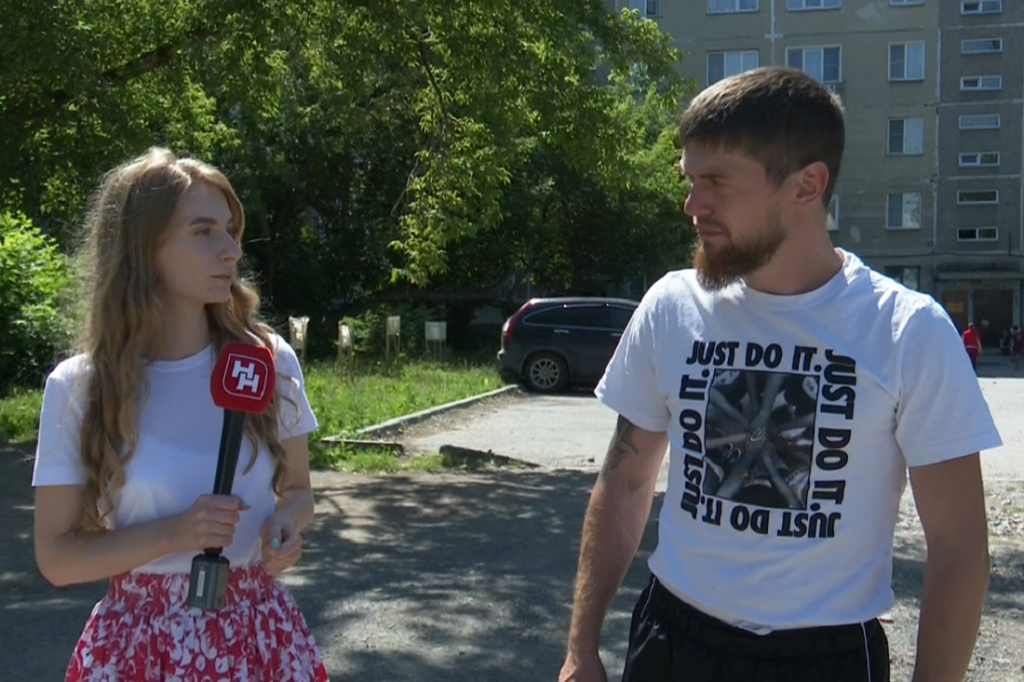 Анна Братушкина и Илья Родин. Скриншот: nsknews.info