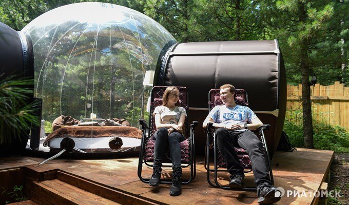 Глэмпинг под Томском.