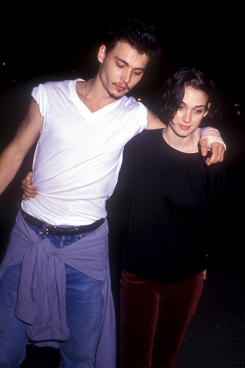    Джонни Депп и Вайнона РайдерLEGION-MEDIA