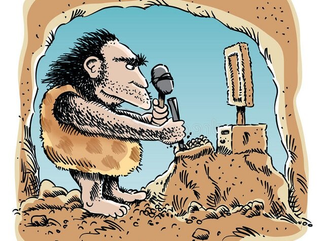 Компьютер состоит из камней и песка