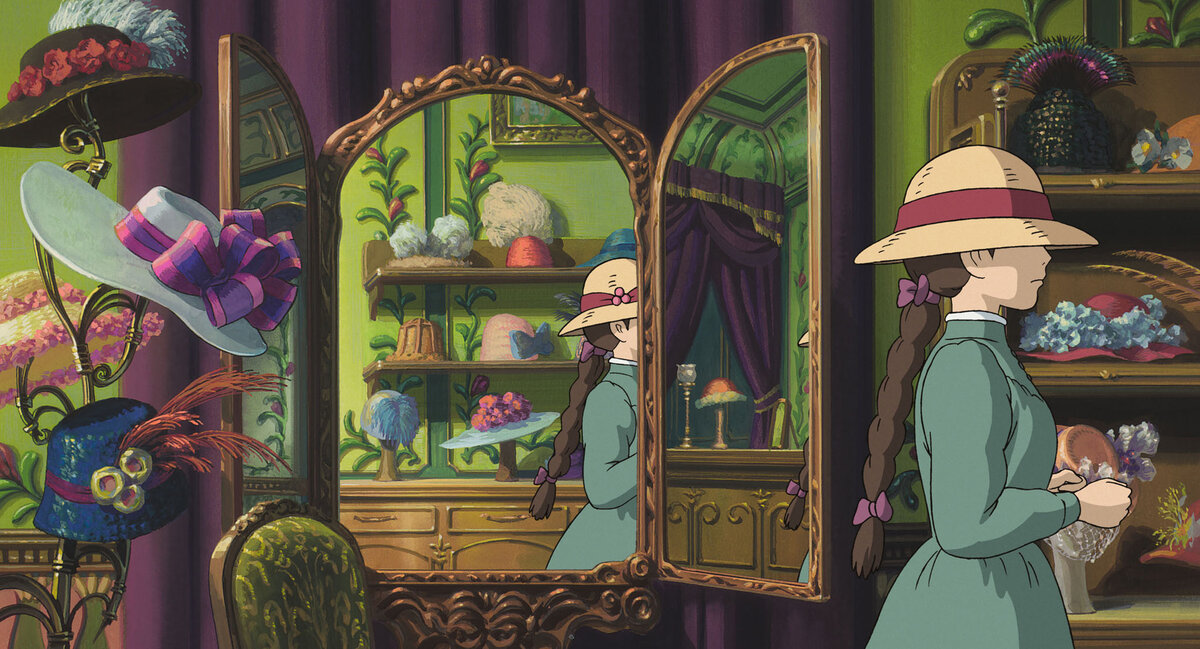 Кадр из фильма "Ходячий замок Хаула" (2004)